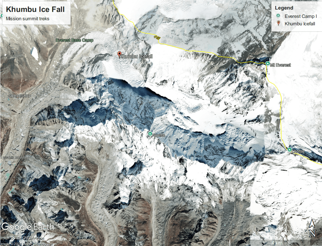 Khumbu Icefall: The Frozen River of Everest
