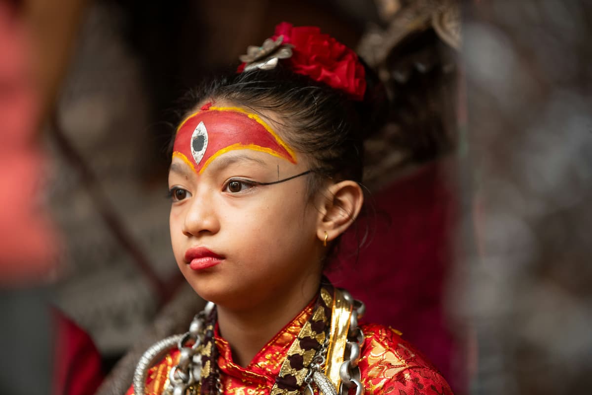 Kumari - the living goddess of Nepal